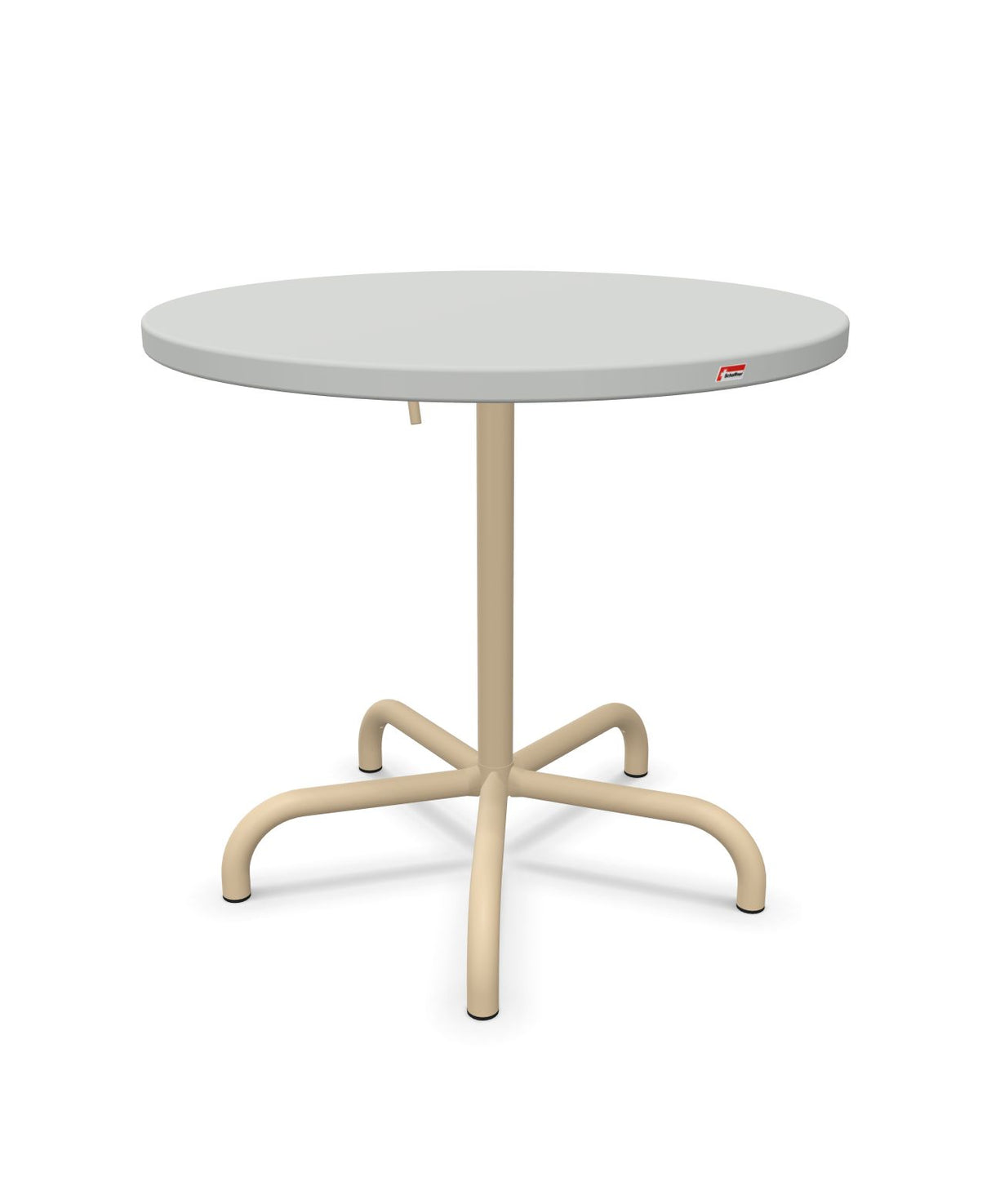 Schaffner Säntis Table repas rabattable ronde Ø80cm 
