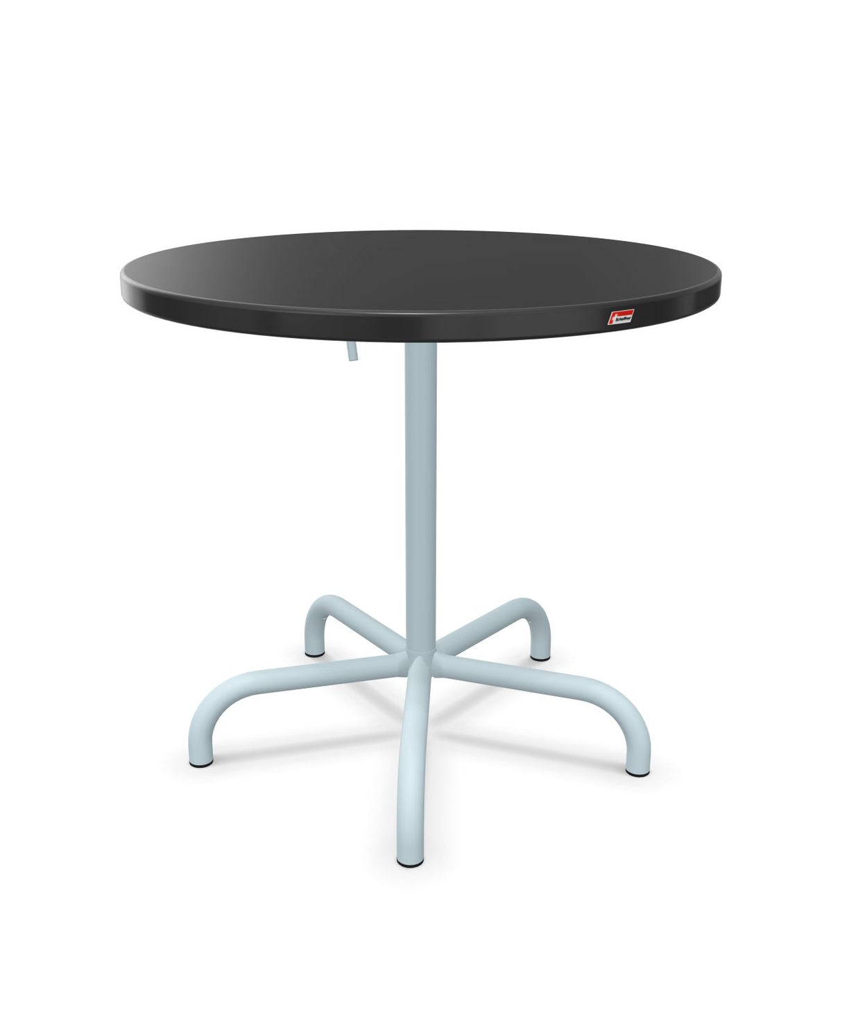 Schaffner Säntis Table repas rabattable ronde Ø80cm 