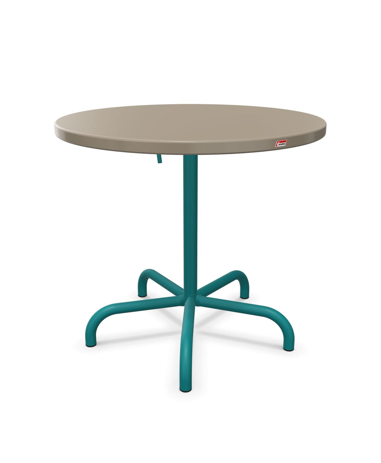 Schaffner Säntis Table repas rabattable ronde Ø80cm 