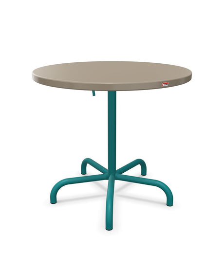 Schaffner Säntis Table repas rabattable ronde Ø80cm 
