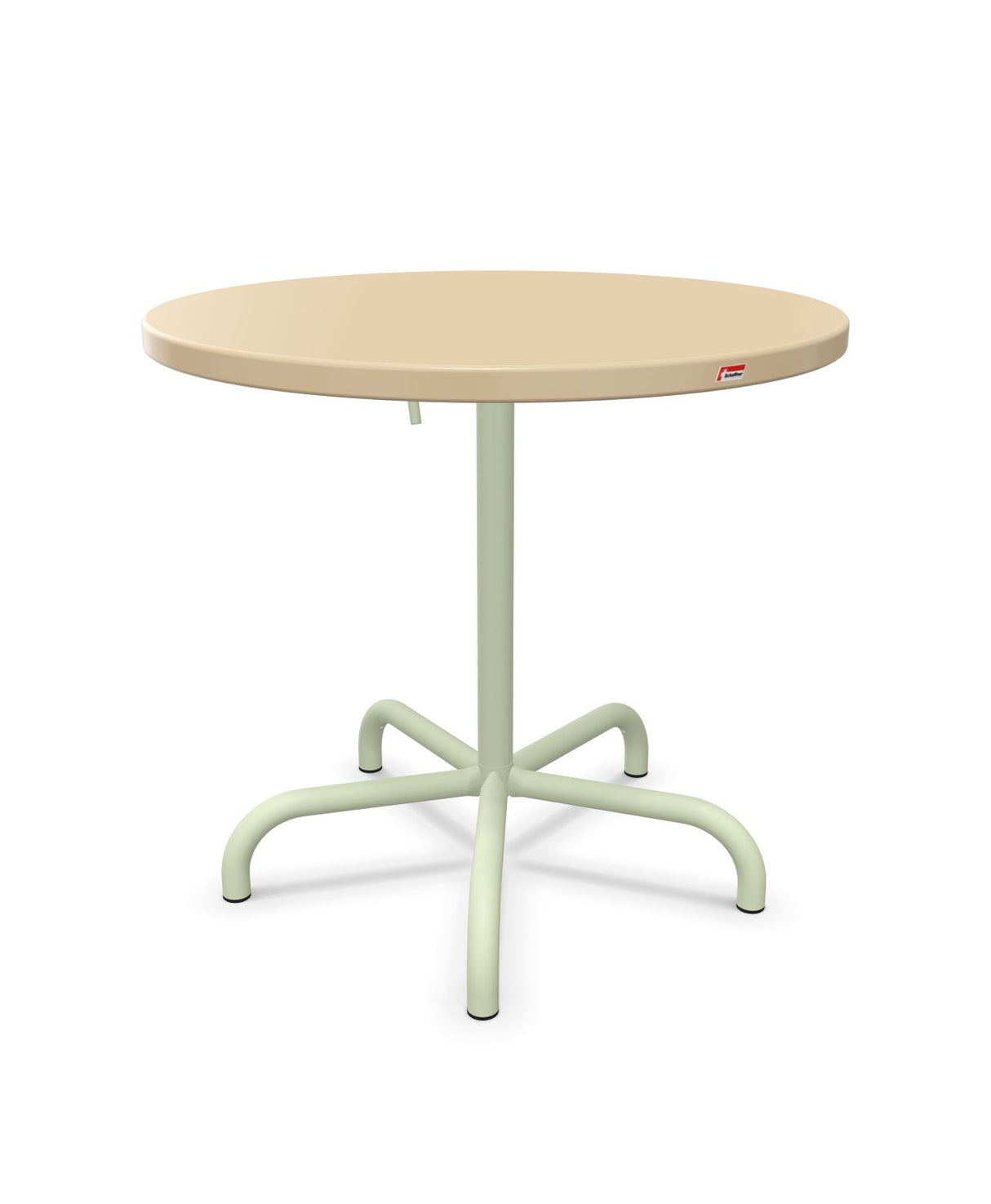 Schaffner Säntis Table repas rabattable ronde Ø80cm 
