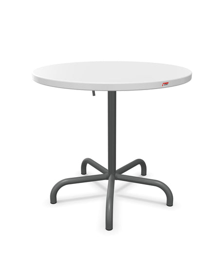 Schaffner Säntis Table repas rabattable ronde Ø80cm 