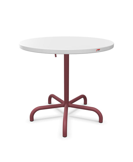 Schaffner Säntis Table repas rabattable ronde Ø80cm 