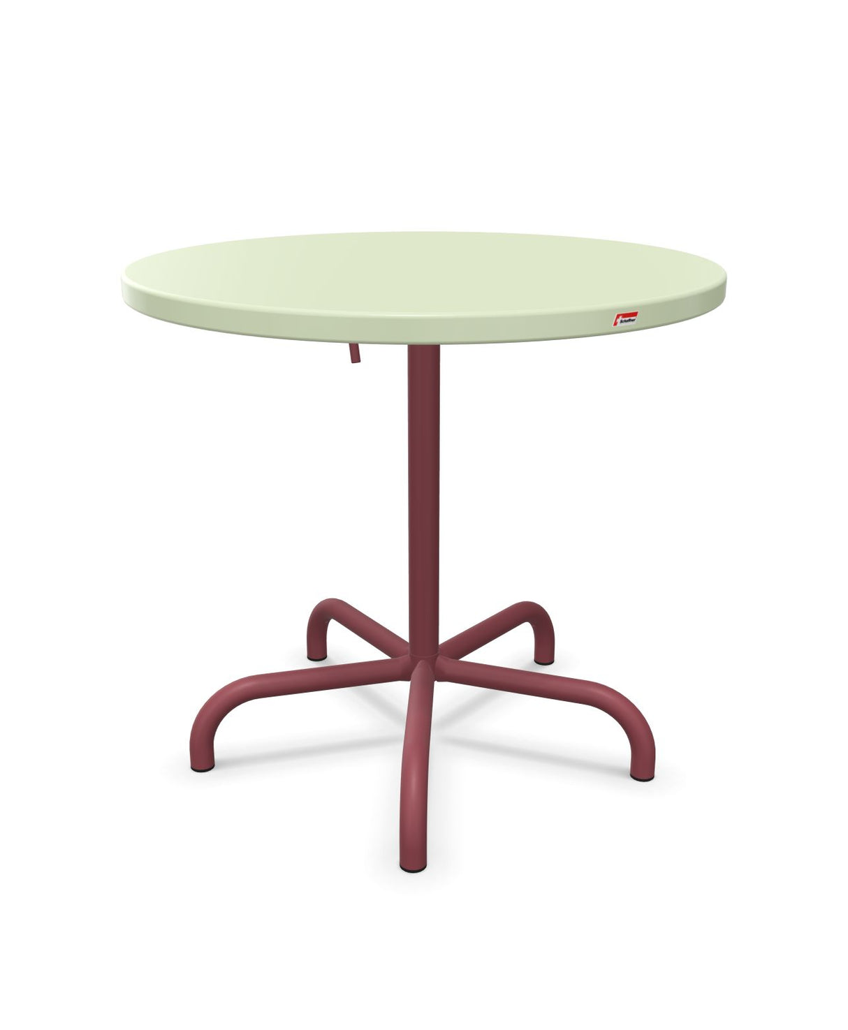 Schaffner Säntis Table repas rabattable ronde Ø80cm 