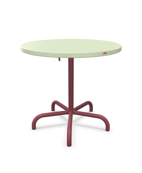 Schaffner Säntis Table repas rabattable ronde Ø80cm 
