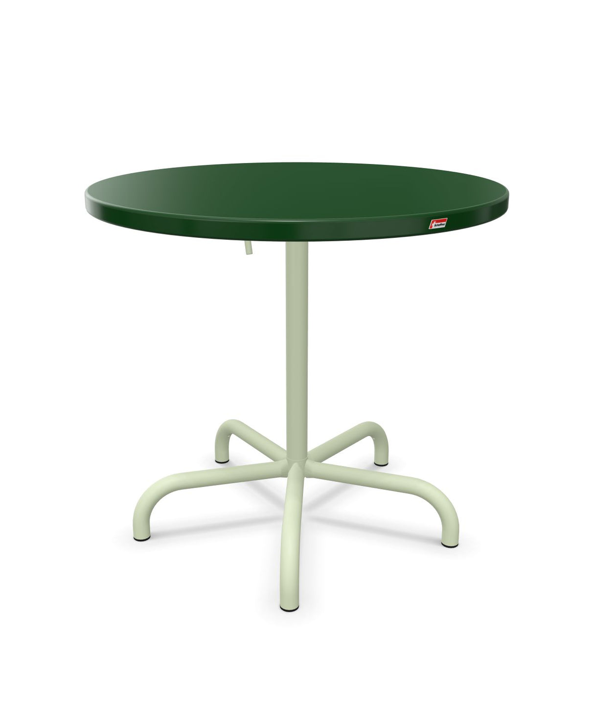 Schaffner Säntis Table repas rabattable ronde Ø80cm 