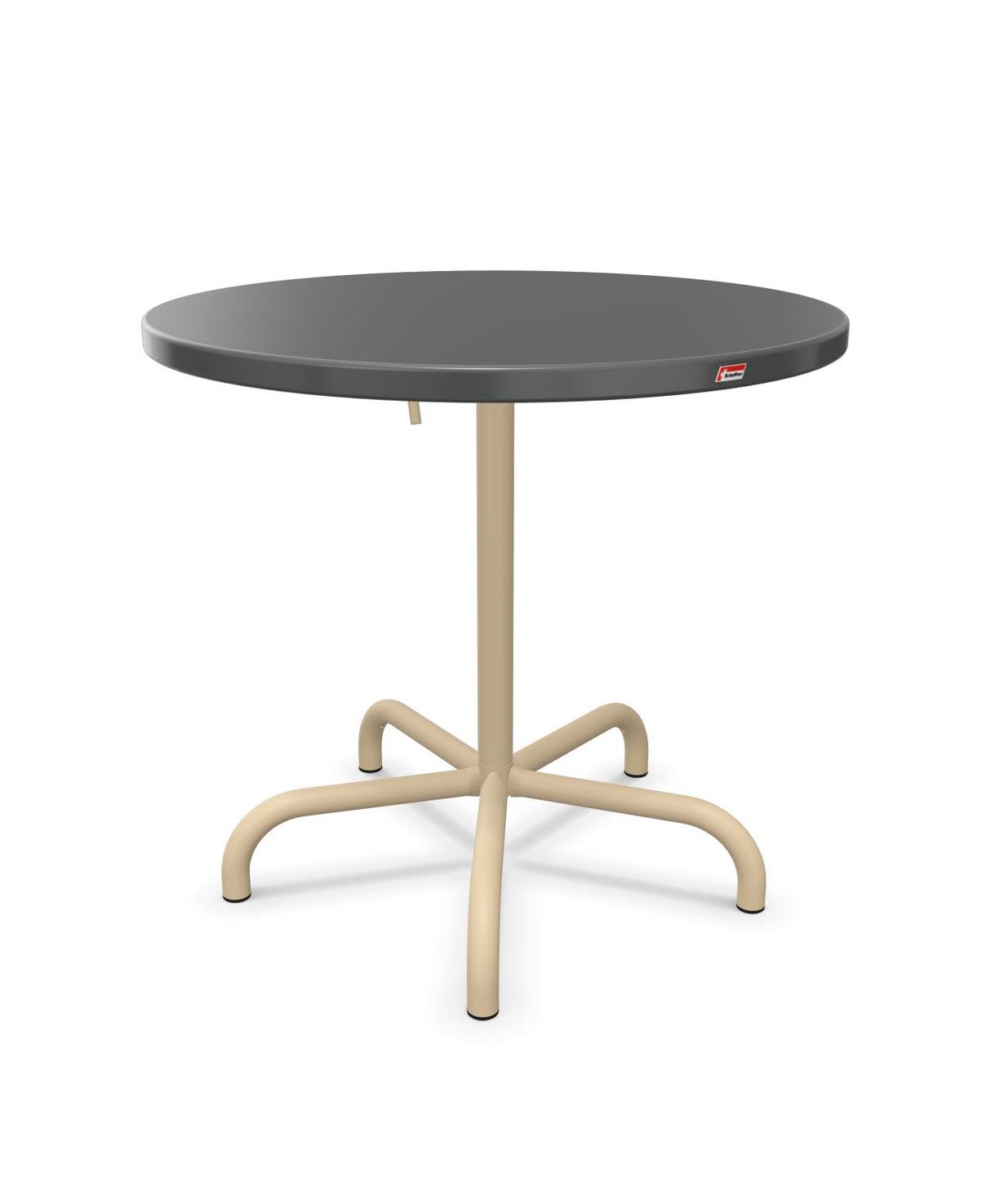 Schaffner Säntis Table repas rabattable ronde Ø80cm 