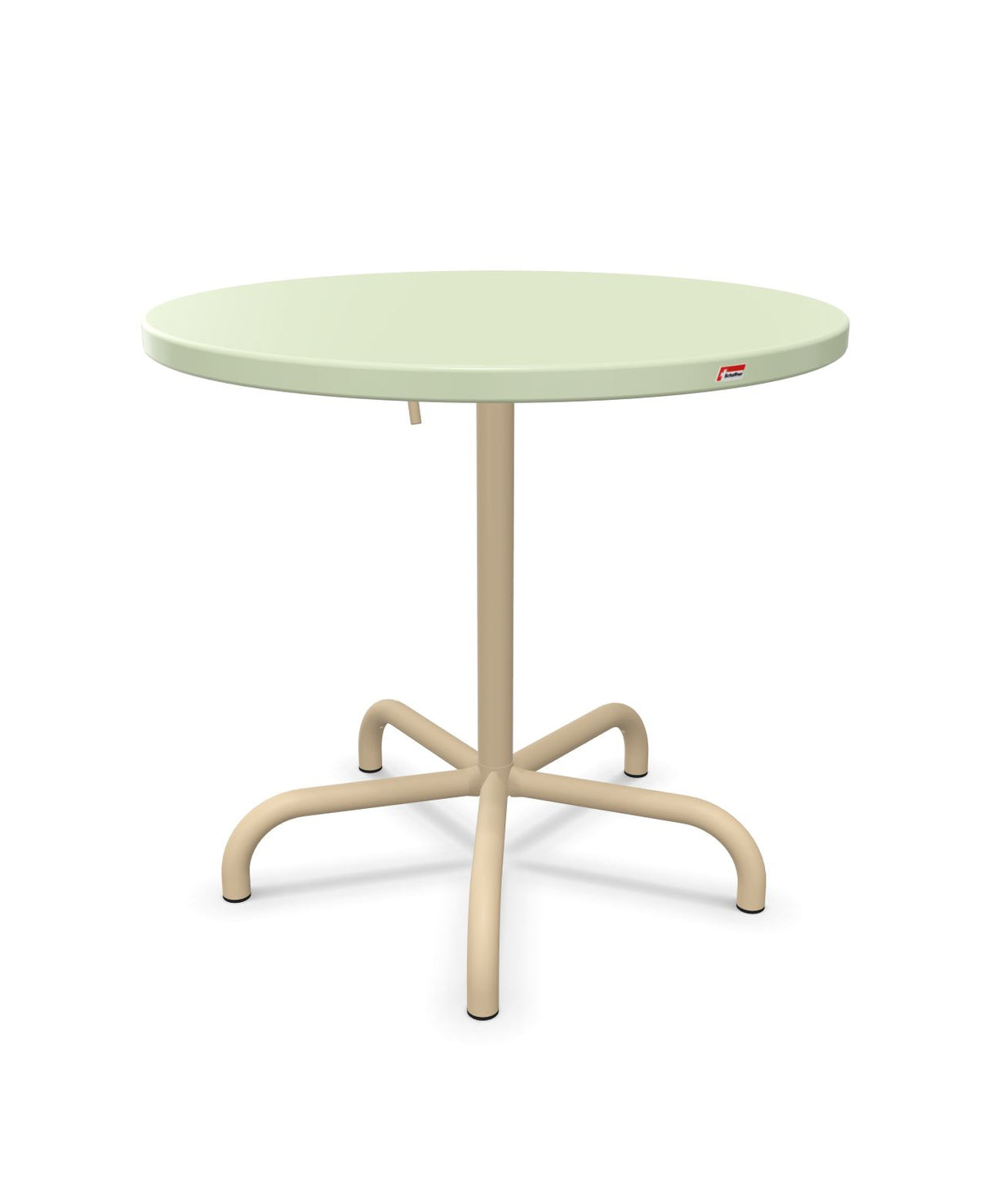 Schaffner Säntis Table repas rabattable ronde Ø80cm 