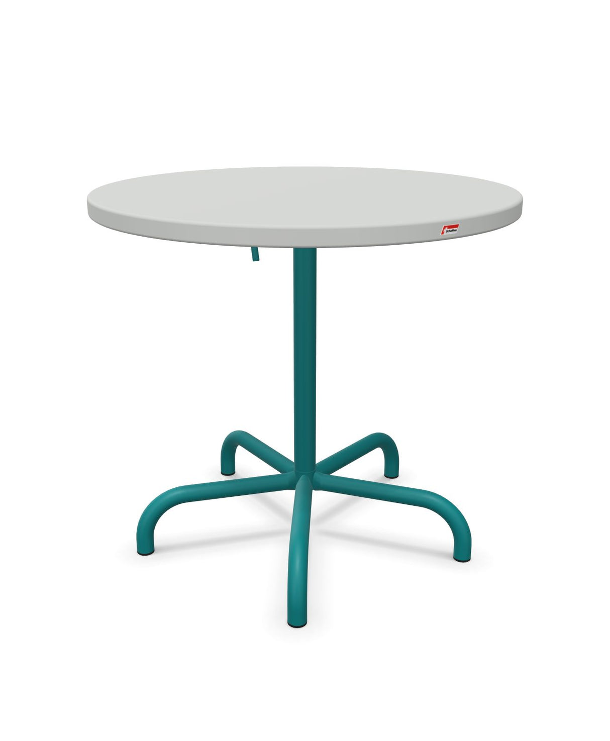 Schaffner Säntis Table repas rabattable ronde Ø80cm 