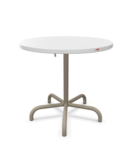 Schaffner Säntis Table repas rabattable ronde Ø80cm 