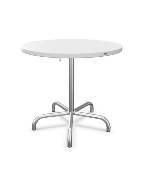Schaffner Säntis Table repas rabattable ronde Ø80cm 