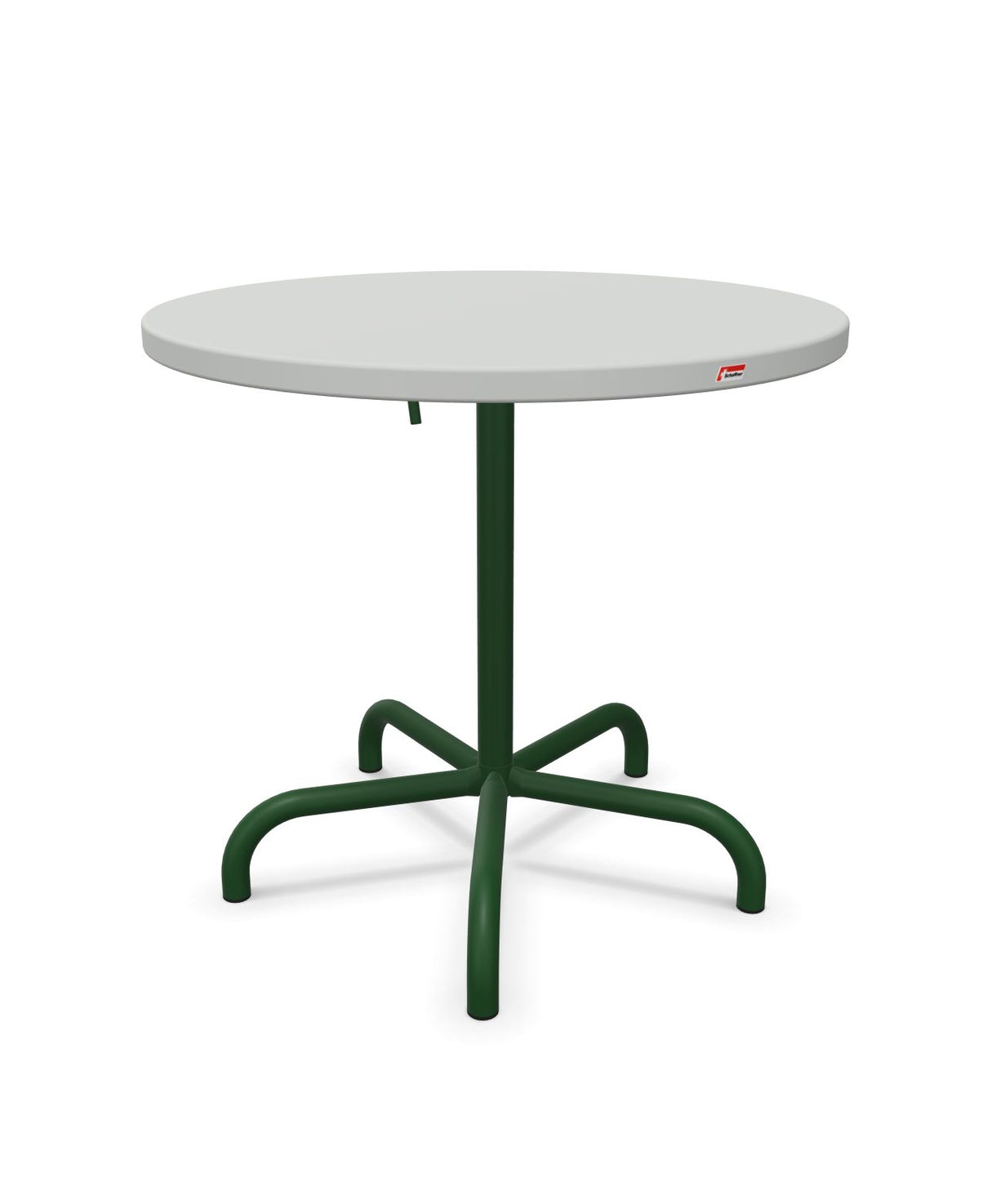Schaffner Säntis Table repas rabattable ronde Ø80cm 