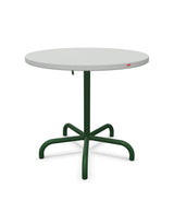 Schaffner Säntis Table repas rabattable ronde Ø80cm 