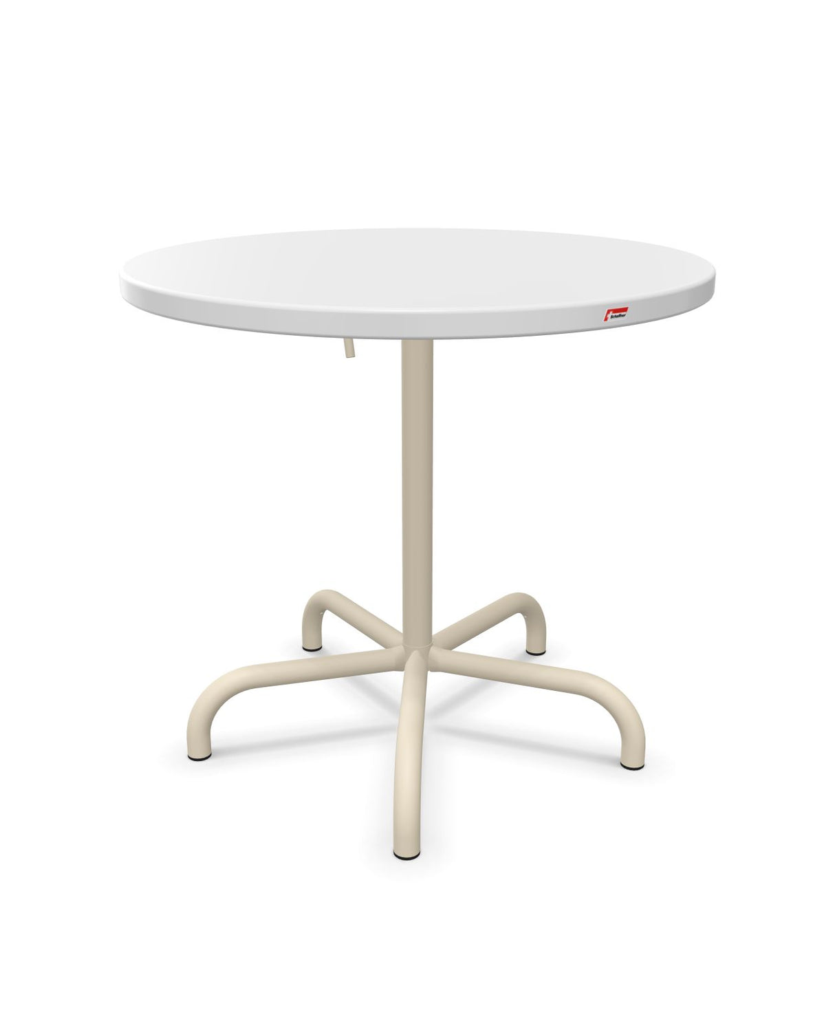 Schaffner Säntis Table repas rabattable ronde Ø80cm 