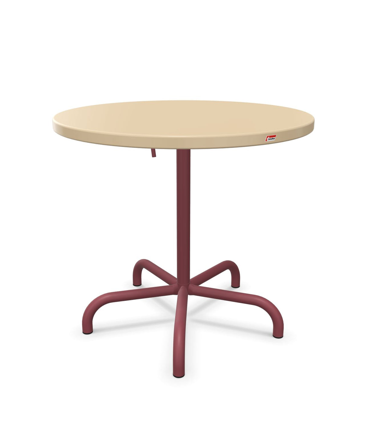 Schaffner Säntis Table repas rabattable ronde Ø80cm 