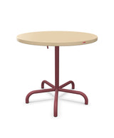 Schaffner Säntis Table repas rabattable ronde Ø80cm 