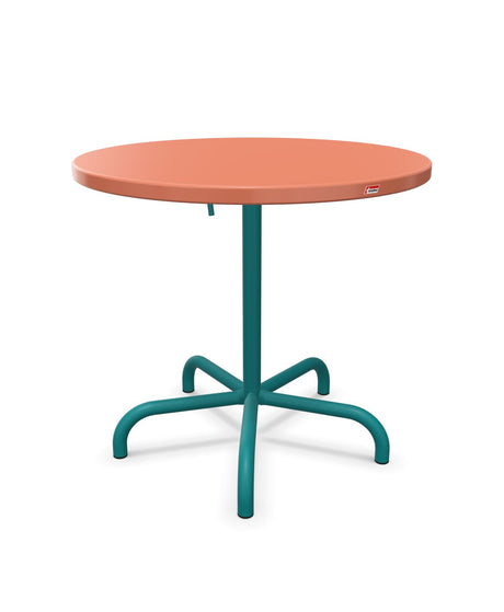 Schaffner Säntis Table repas rabattable ronde Ø80cm 