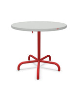 Schaffner Säntis Table repas rabattable ronde Ø80cm 