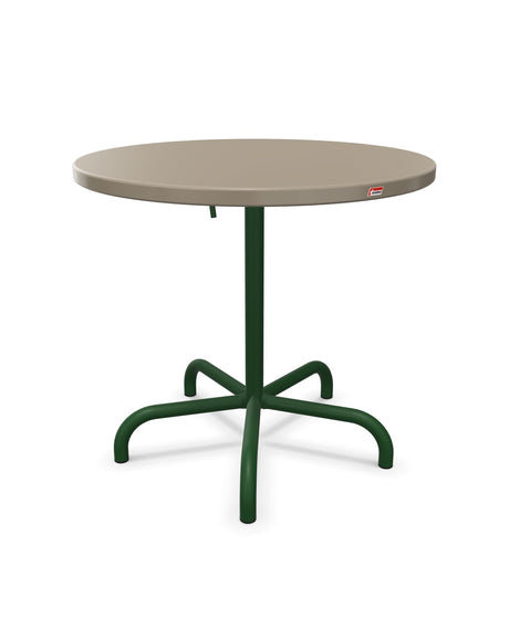 Schaffner Säntis Table repas rabattable ronde Ø80cm 