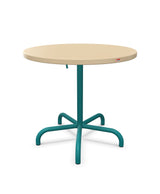 Schaffner Säntis Table repas rabattable ronde Ø80cm 