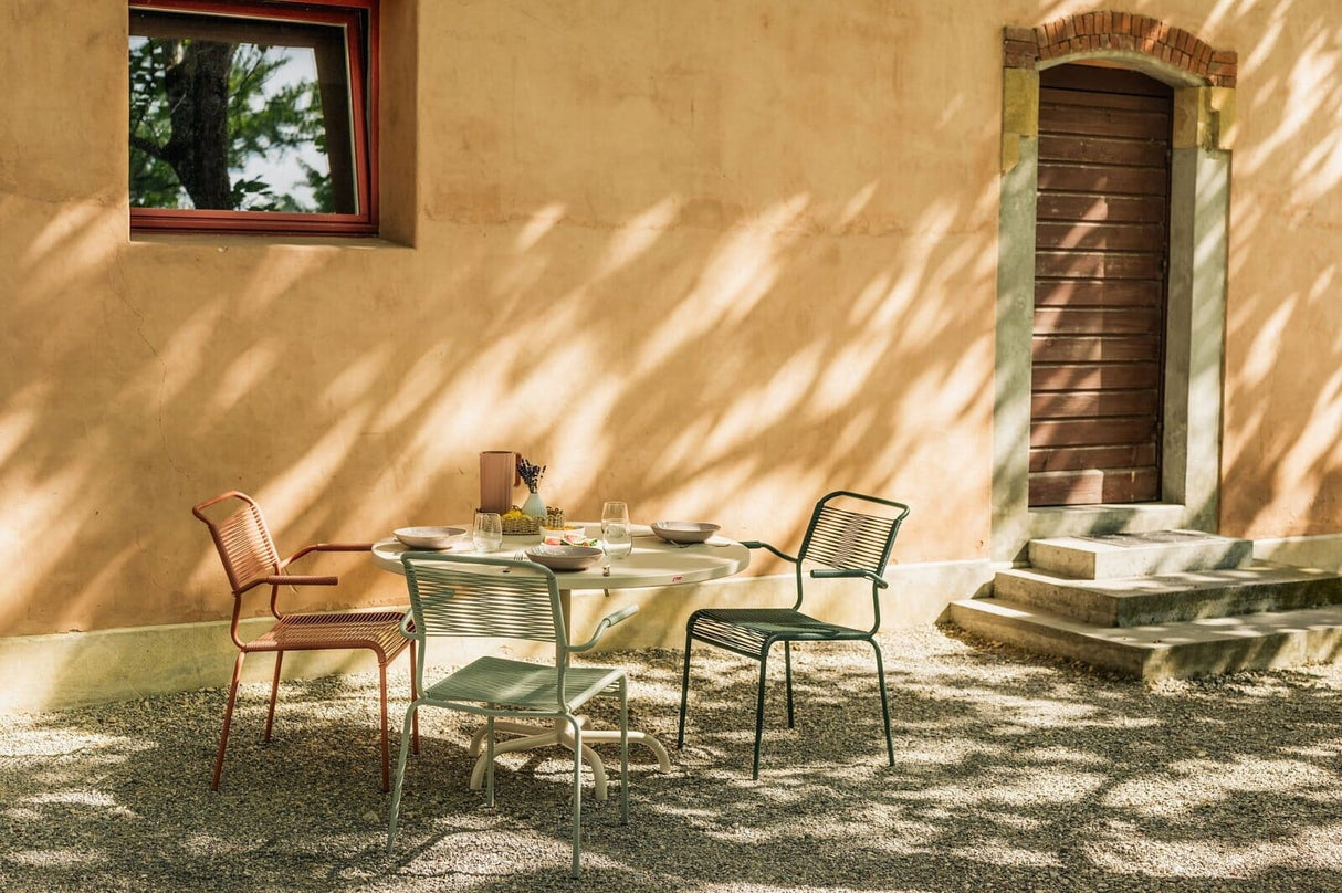 Schaffner Säntis Table repas rabattable ronde Ø80cm 