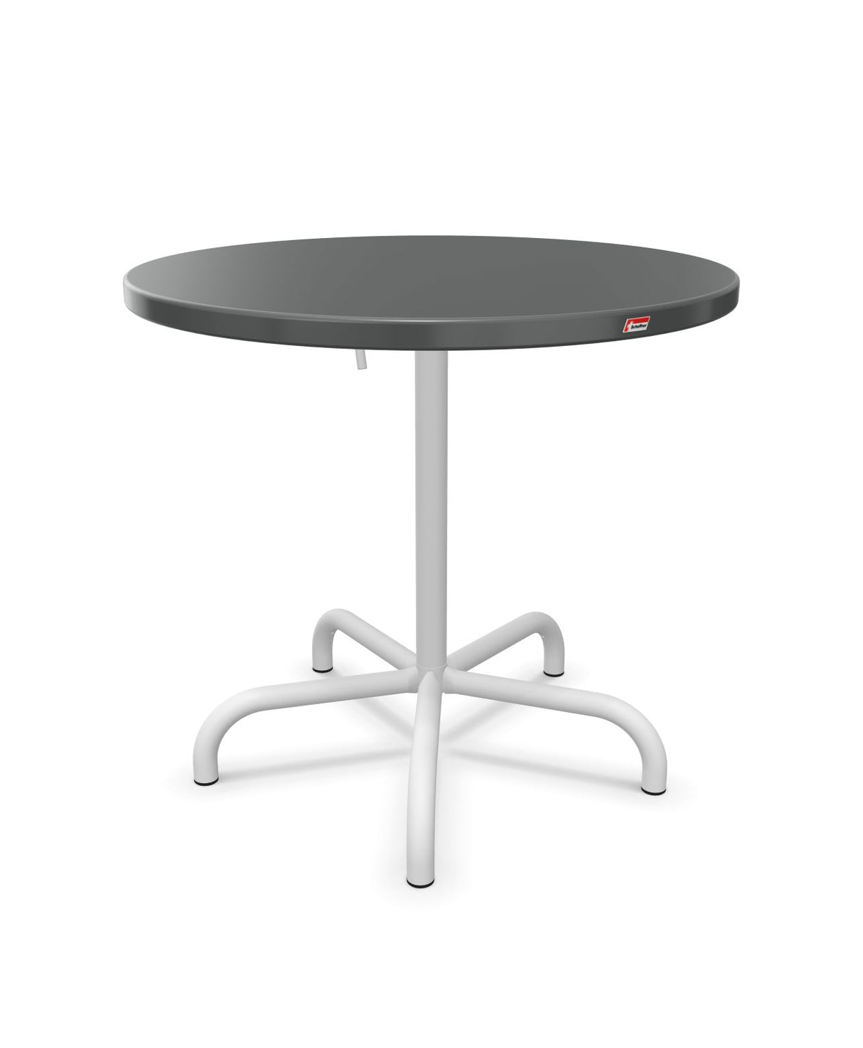 Schaffner Säntis Table repas rabattable ronde Ø80cm 