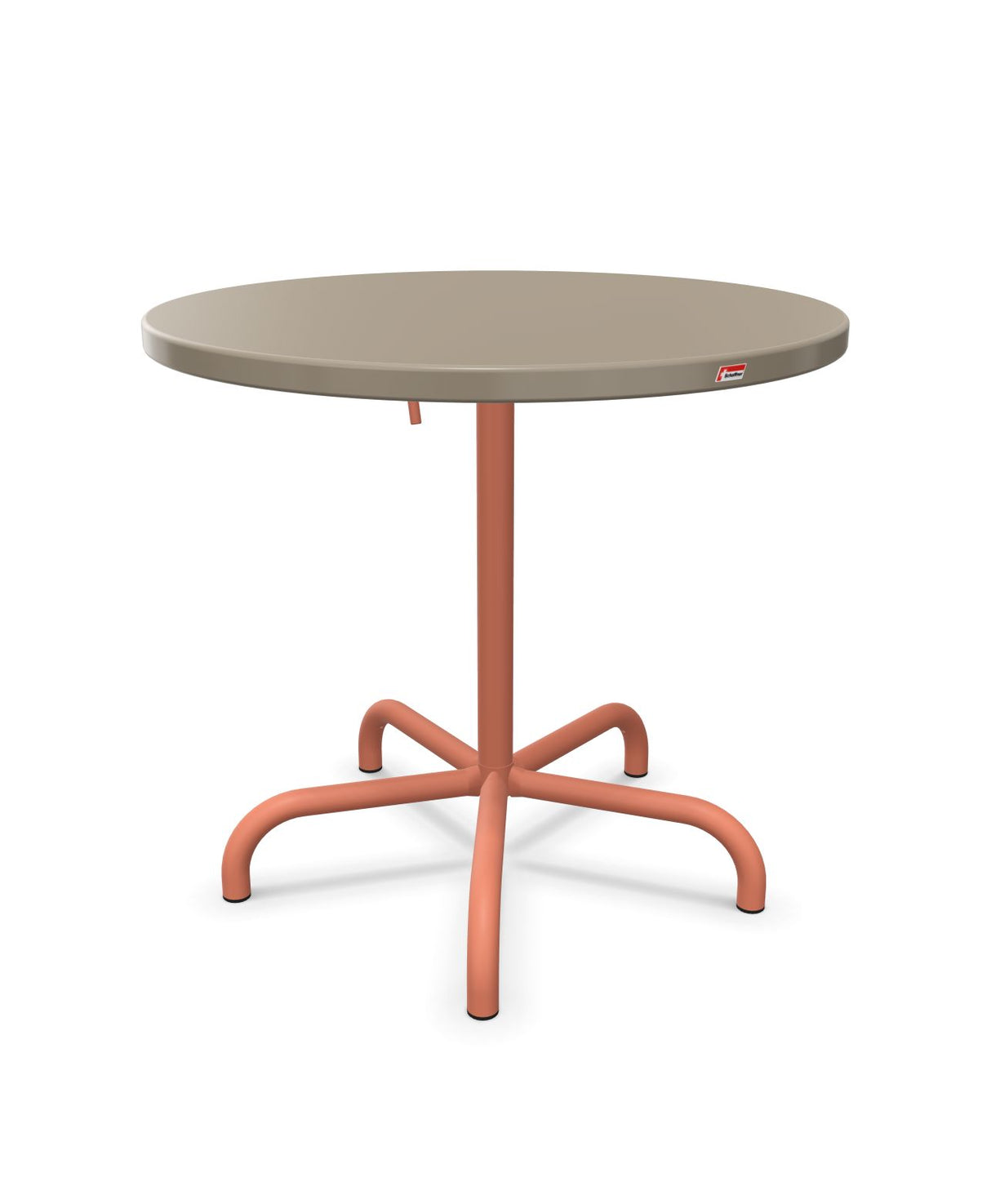 Schaffner Säntis Table repas rabattable ronde Ø80cm 