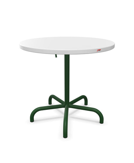 Schaffner Säntis Table repas rabattable ronde Ø80cm 