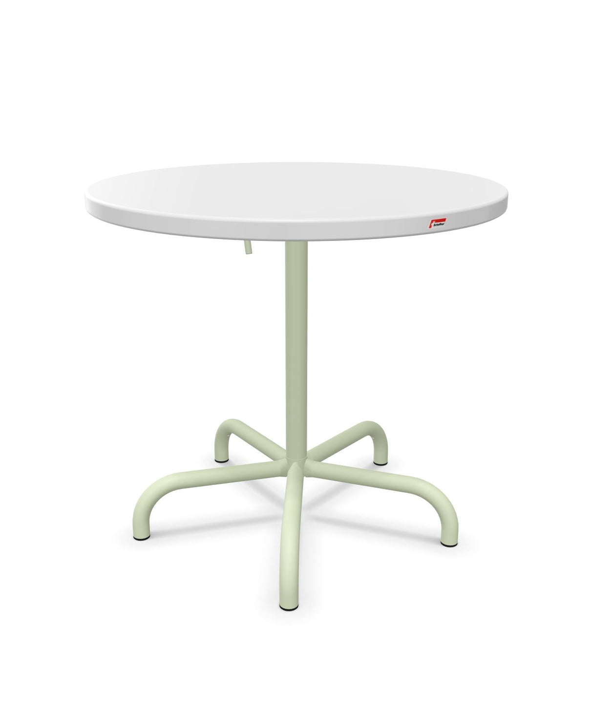 Schaffner Säntis Table repas rabattable ronde Ø80cm 