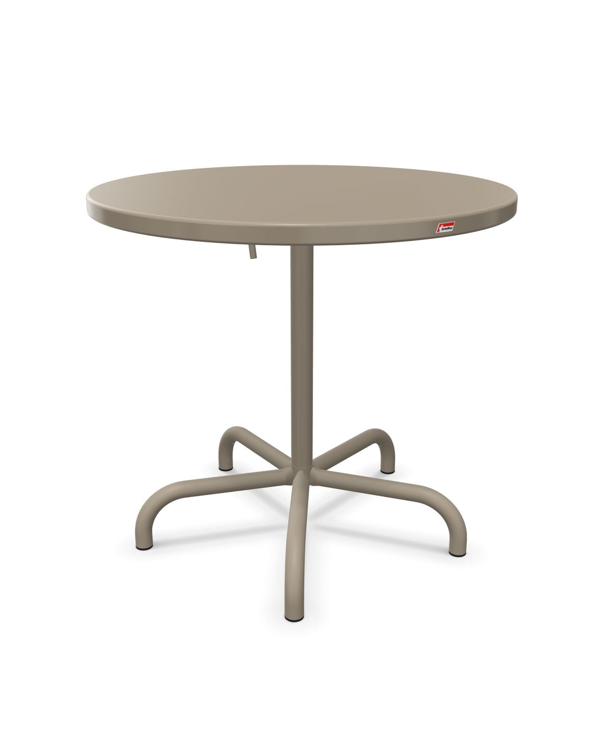 Schaffner Säntis Table repas rabattable ronde Ø80cm 