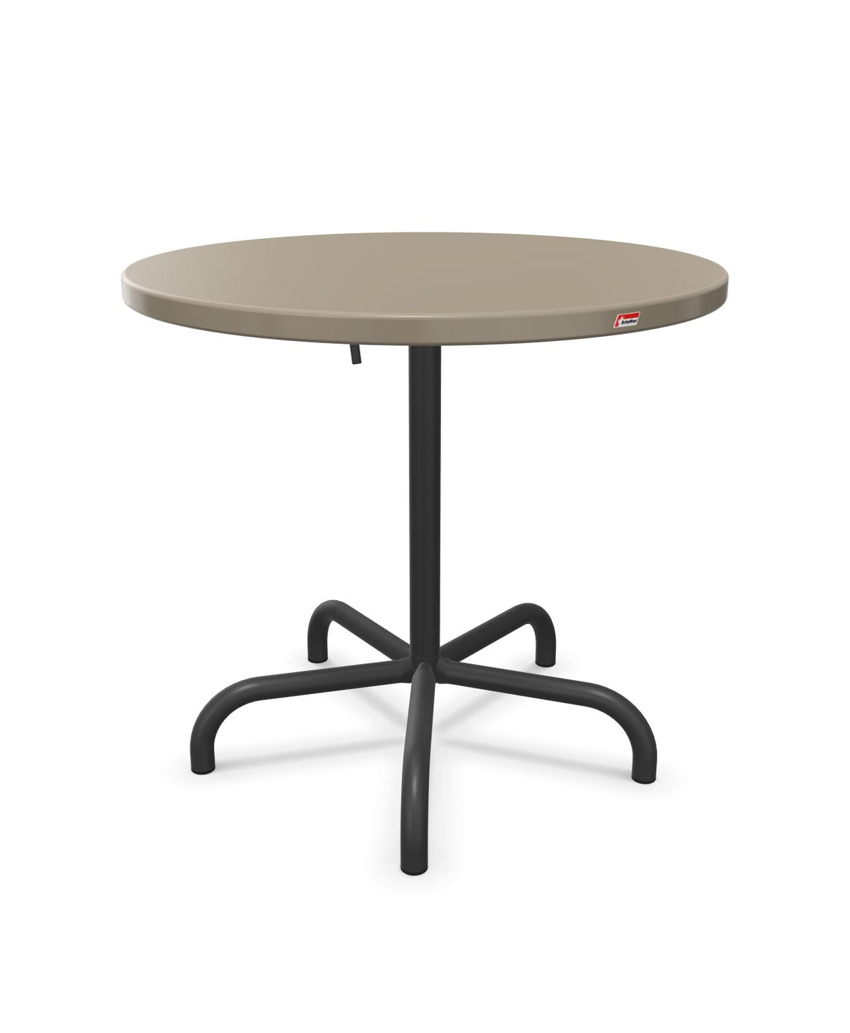 Schaffner Säntis Table repas rabattable ronde Ø80cm 