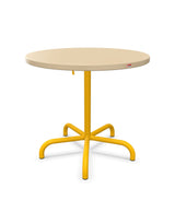 Schaffner Säntis Table repas rabattable ronde Ø80cm 