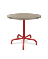 Schaffner Säntis Table repas rabattable ronde Ø80cm 
