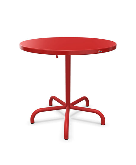 Schaffner Säntis Table repas rabattable ronde Ø80cm Rouge 30 Rouge 30 