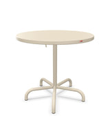 Schaffner Säntis Table repas rabattable ronde Ø80cm Sable Pastel 15 Sable Pastel 15 