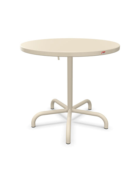 Schaffner Säntis Table repas rabattable ronde Ø80cm Sable Pastel 15 Sable Pastel 15 