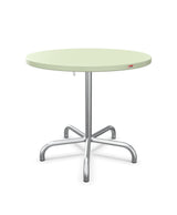 Schaffner Säntis Table repas rabattable ronde Ø80cm Vert Pastel 64 Galvanisé à chaud 02 