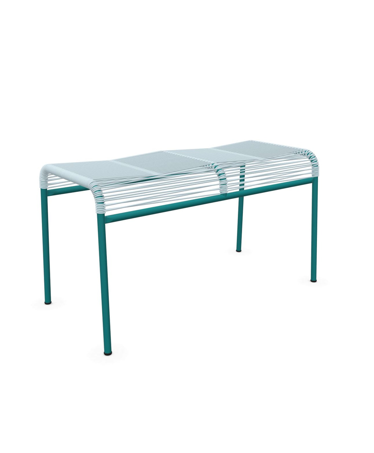 Schaffner Säntis Tabouret 2 places Spaghetti Bleu Pastel 51 Bleu Kali 56 