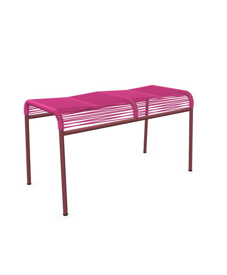 Schaffner Säntis Tabouret 2 places Spaghetti Rose 41 Bordeaux 38 