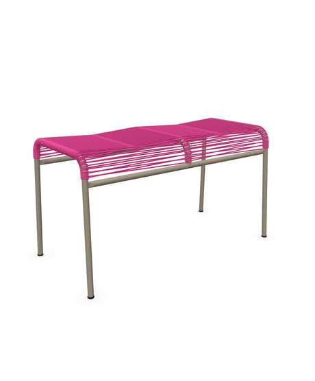 Schaffner Säntis Tabouret 2 places Spaghetti Rose 41 Champagne 85 