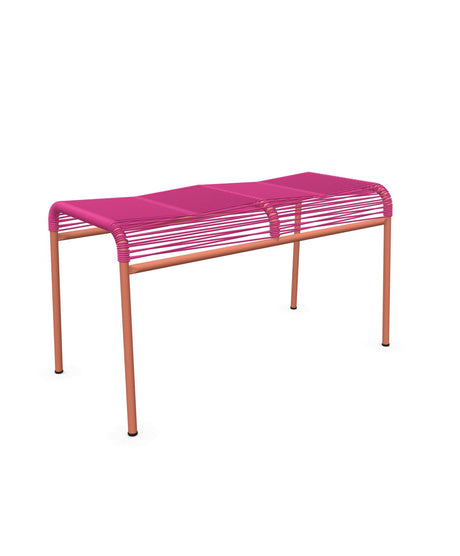 Schaffner Säntis Tabouret 2 places Spaghetti Rose 41 Terracotta 84 