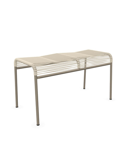 Schaffner Säntis Tabouret 2 places Spaghetti Sable Pastel 15 Champagne 85 