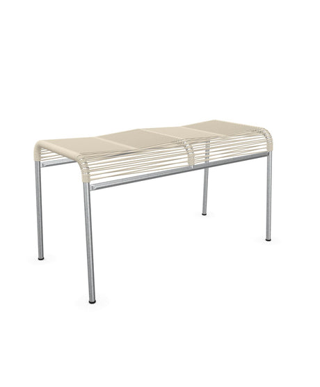 Schaffner Säntis Tabouret 2 places Spaghetti Sable Pastel 15 Galvanisé à chaud 02 