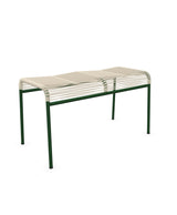 Schaffner Säntis Tabouret 2 places Spaghetti Sable Pastel 15 Vert Sapin 66 
