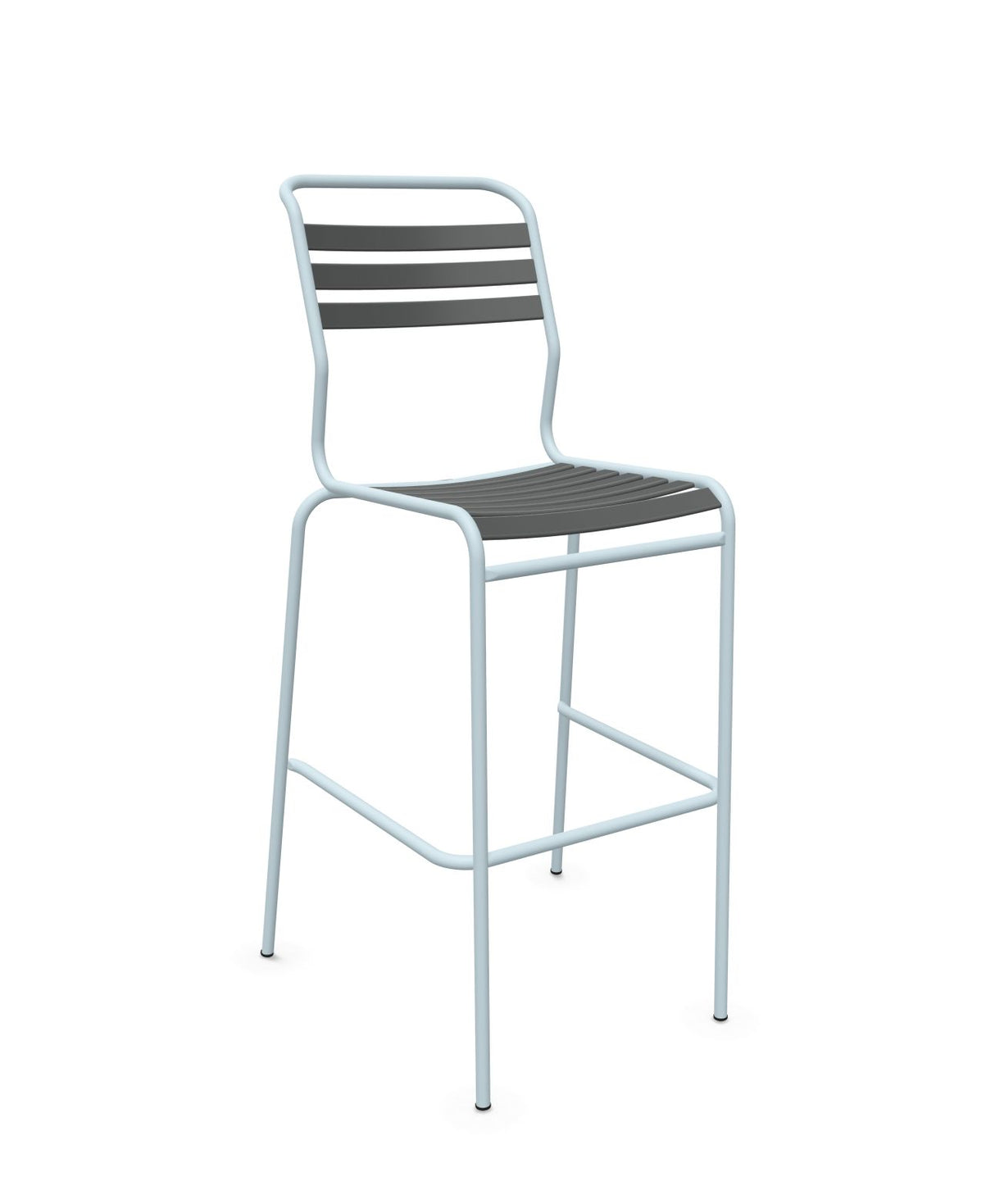 Schaffner Säntis Tabouret de bar à lattes 