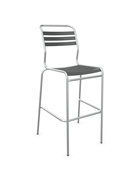 Schaffner Säntis Tabouret de bar à lattes 