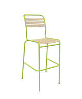 Schaffner Säntis Tabouret de bar à lattes 