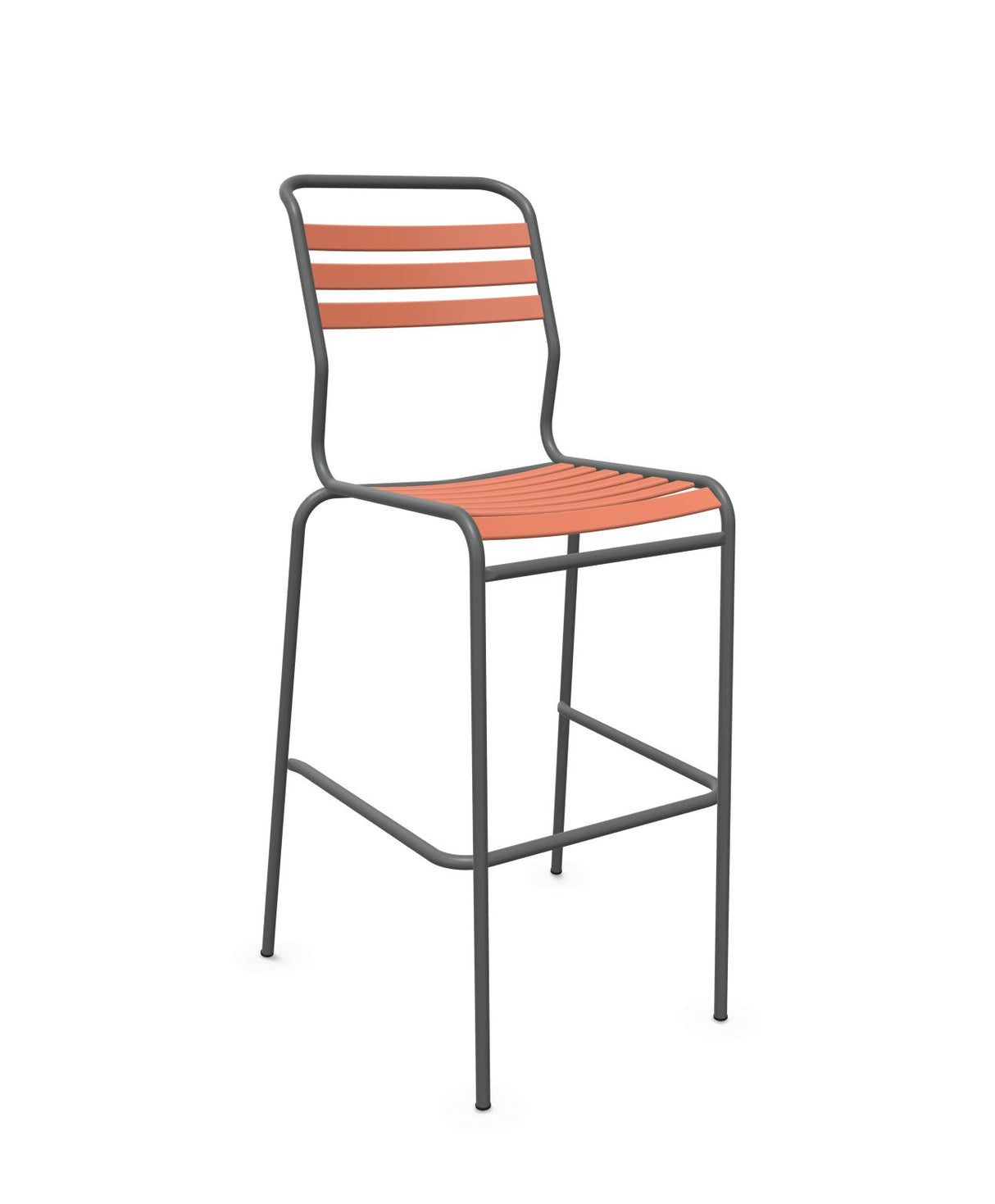 Schaffner Säntis Tabouret de bar à lattes 