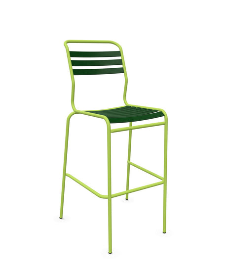 Schaffner Säntis Tabouret de bar à lattes 