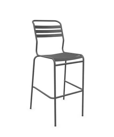 Schaffner Säntis Tabouret de bar à lattes 